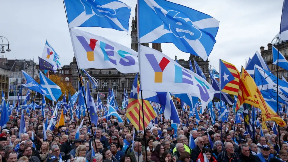 Referendum scozzese Bandiera in poliestere